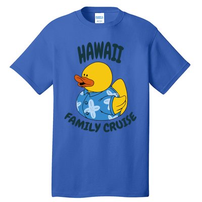 Hawaii Family Cruise Duck Matching Gift Tall T-Shirt