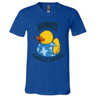 Hawaii Family Cruise Duck Matching Gift V-Neck T-Shirt