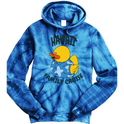 Hawaii Family Cruise Duck Matching Gift Tie Dye Hoodie