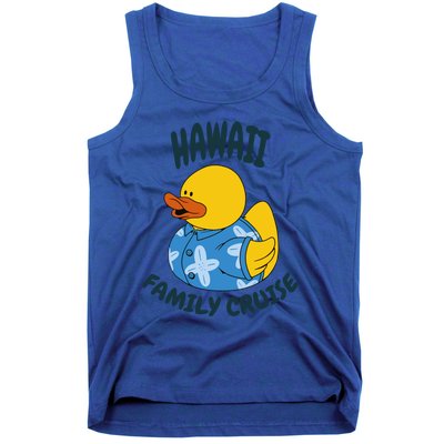 Hawaii Family Cruise Duck Matching Gift Tank Top