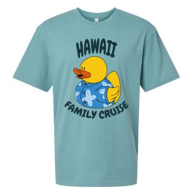 Hawaii Family Cruise Duck Matching Gift Sueded Cloud Jersey T-Shirt