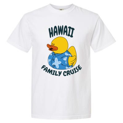 Hawaii Family Cruise Duck Matching Gift Garment-Dyed Heavyweight T-Shirt