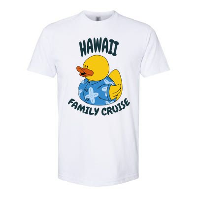 Hawaii Family Cruise Duck Matching Gift Softstyle CVC T-Shirt