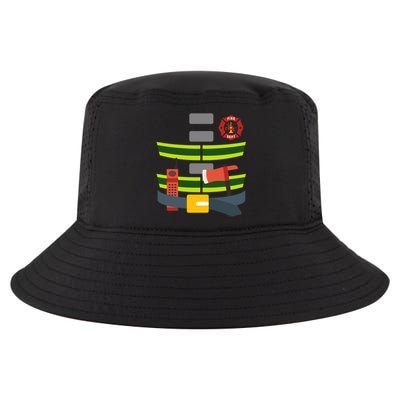 Halloween Firefighter Costume Cool Gift Cool Comfort Performance Bucket Hat