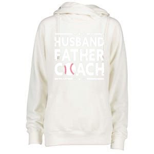 Husband Father Coach Sports Fan Best Dad Ever Fathers Day Cute Gift Womens Funnel Neck Pullover Hood