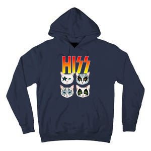 Hiss Funny Cat Cat Lover Funny Cat Tall Hoodie