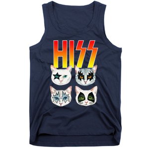 Hiss Funny Cat Cat Lover Funny Cat Tank Top