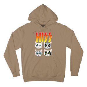 Hiss Funny Cat Cat Lover Funny Cat Hoodie