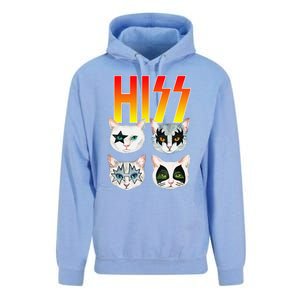 Hiss Funny Cat Cat Lover Funny Cat Unisex Surf Hoodie