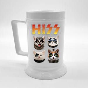 Hiss Funny Cat Lover Beer Stein