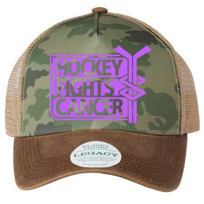 Hockey Fights Cancer Awareness Legacy Tie Dye Trucker Hat