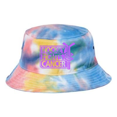 Hockey Fights Cancer Awareness Tie Dye Newport Bucket Hat