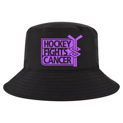 Hockey Fights Cancer Awareness Cool Comfort Performance Bucket Hat