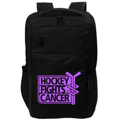 Hockey Fights Cancer Awareness Impact Tech Backpack