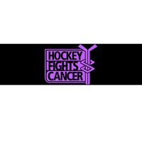 Hockey Fights Cancer Awareness Bumper Sticker