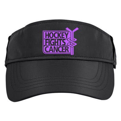 Hockey Fights Cancer Awareness Adult Drive Performance Visor