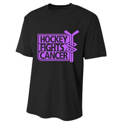 Hockey Fights Cancer Awareness Performance Sprint T-Shirt