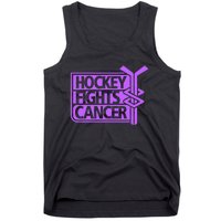 Hockey Fights Cancer Awareness Tank Top