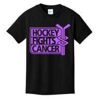 Hockey Fights Cancer Awareness Kids T-Shirt