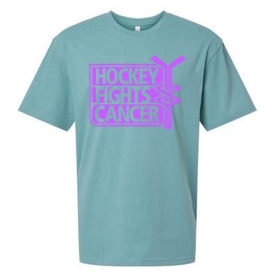 Hockey Fights Cancer Awareness Sueded Cloud Jersey T-Shirt