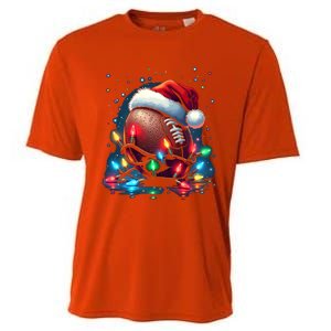 Holiday Football Cool Gift Cooling Performance Crew T-Shirt