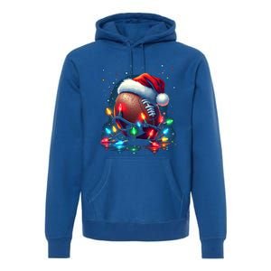 Holiday Football Cool Gift Premium Hoodie