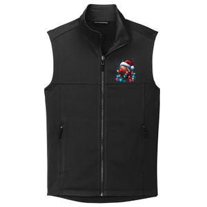 Holiday Football Cool Gift Collective Smooth Fleece Vest