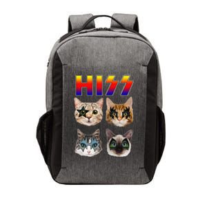 Hiss Funny Cats Kittens Rock Rockin Cute Vector Backpack