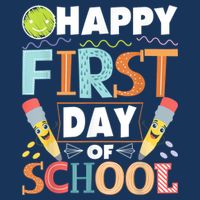 Happy First Day Of School Teacher Student Kindergarten Button