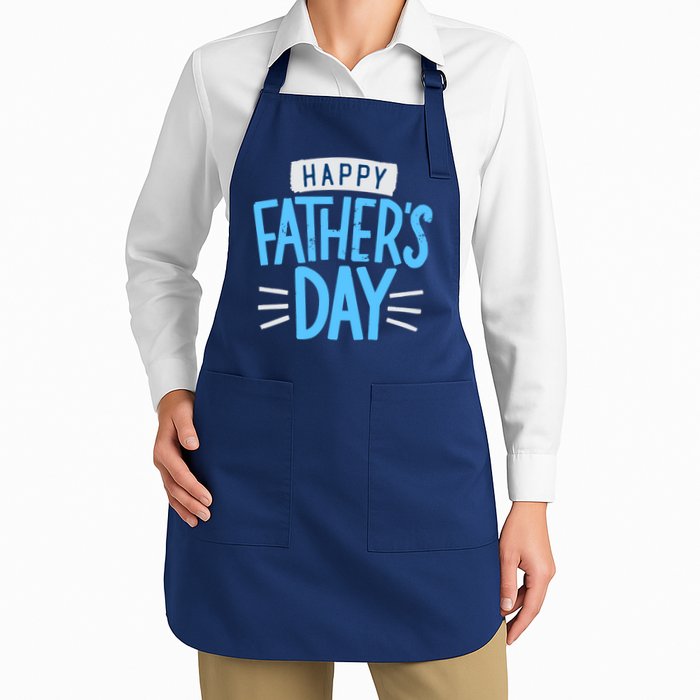 Happy Fathers Day Celebration Gift Apron
