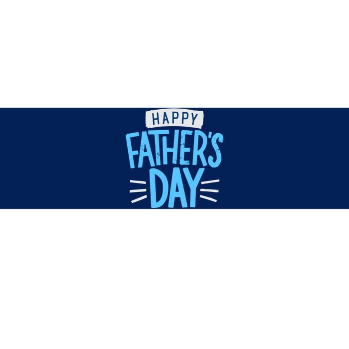 Happy Fathers Day Celebration Gift Bumper Sticker