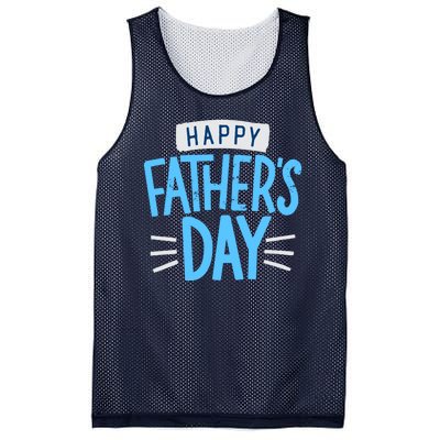 Happy Fathers Day Celebration Gift Mesh Reversible Basketball Jersey Tank