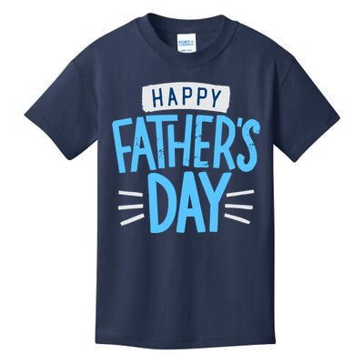 Happy Fathers Day Celebration Gift Kids T-Shirt