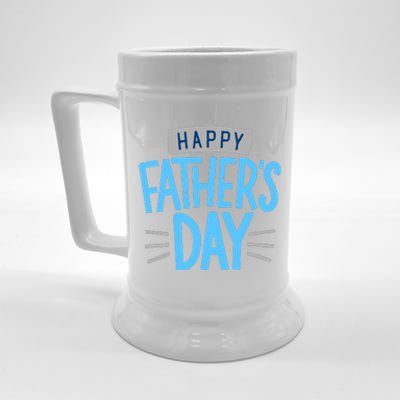 Happy Fathers Day Celebration Gift Beer Stein