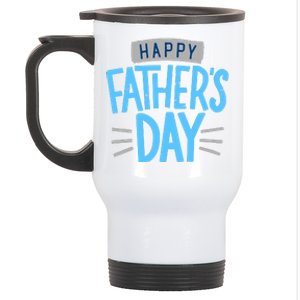 Happy Fathers Day Celebration Gift Stainless Steel Travel Mug