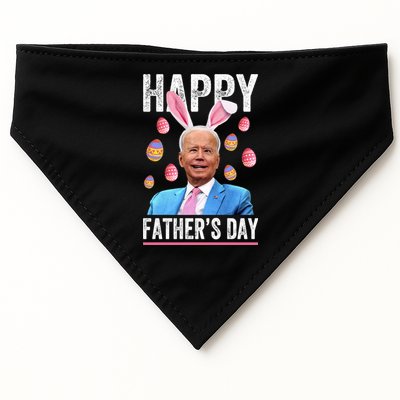 Happy Father's Day Funny Biden Confused For Easter Day Gift USA-Made Doggie Bandana