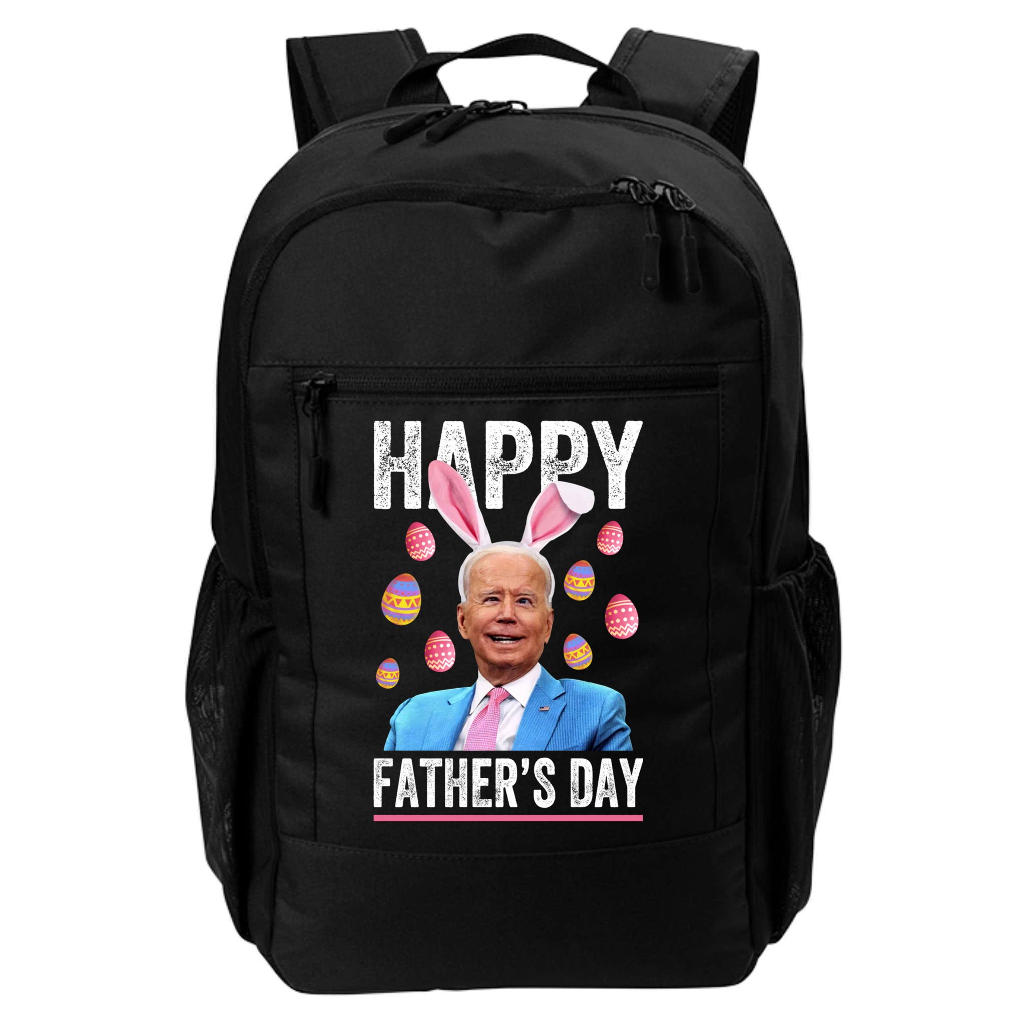 Happy Father's Day Funny Biden Confused For Easter Day Gift Backpack