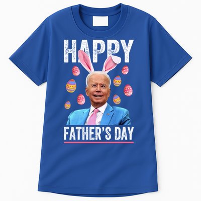Happy Father's Day Funny Biden Confused For Easter Day Gift Tall T-Shirt