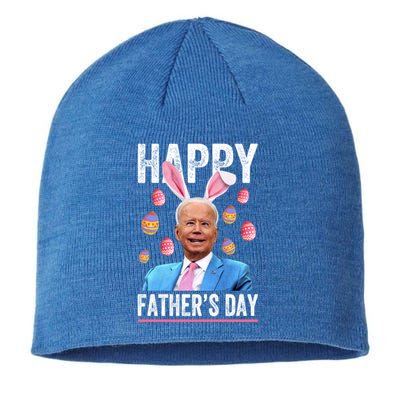 Happy Father's Day Funny Biden Confused For Easter Day Gift Sustainable Beanie