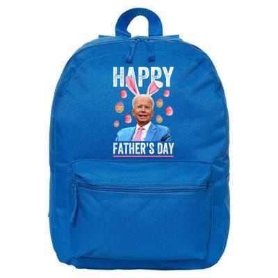 Happy Father's Day Funny Biden Confused For Easter Day Gift 16 in Basic Backpack