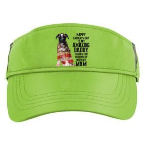 Happy Fathers Day To My Amazing Daddy Boxer Dog Adult Drive Performance Visor