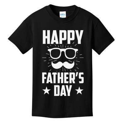 Happy Fathers Day Daddy Dad Father Fathers Day Sayings Papa Kids T-Shirt