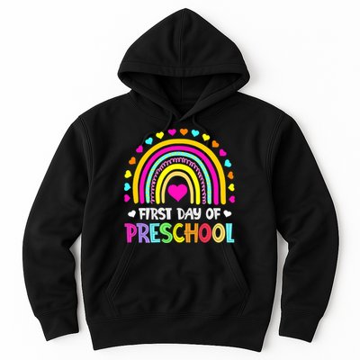 Happy First Day Of Preschool Back To School Hoodie