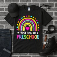 Happy First Day Of Preschool Back To School Tall T-Shirt
