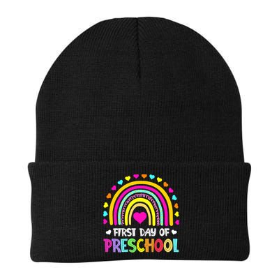 Happy First Day Of Preschool Back To School Beanie