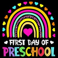 Happy First Day Of Preschool Back To School 16 in Basic Backpack