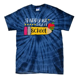 Happy First Day Of School Teachers Students Parents Tie-Dye T-Shirt