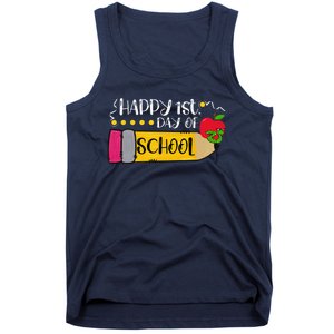 Happy First Day Of School Teachers Students Parents Tank Top