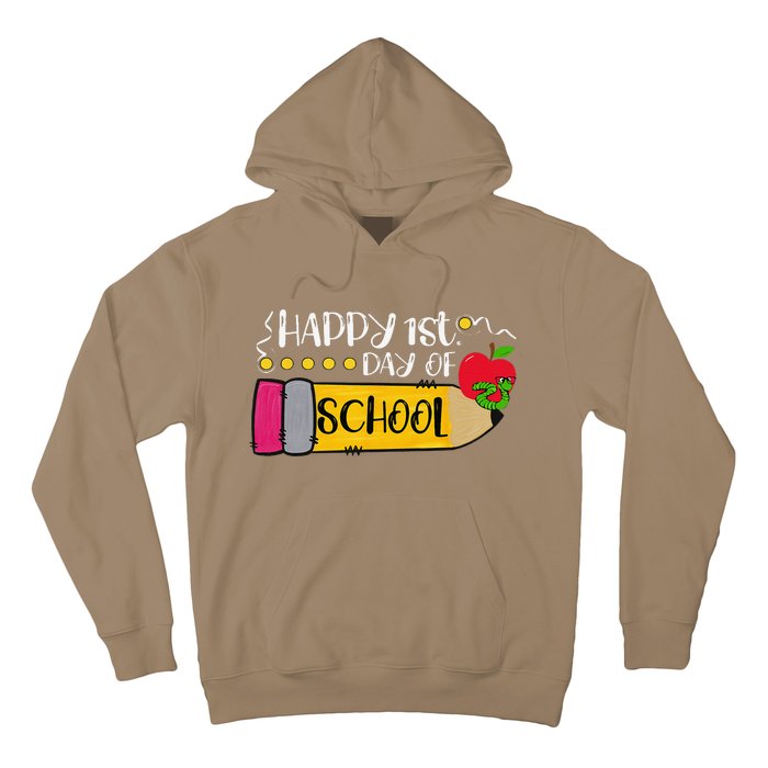 Happy First Day Of School Teachers Students Parents Hoodie