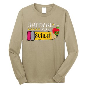 Happy First Day Of School Teachers Students Parents Long Sleeve Shirt